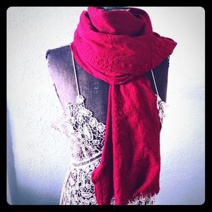Eileen Fisher wool scarf